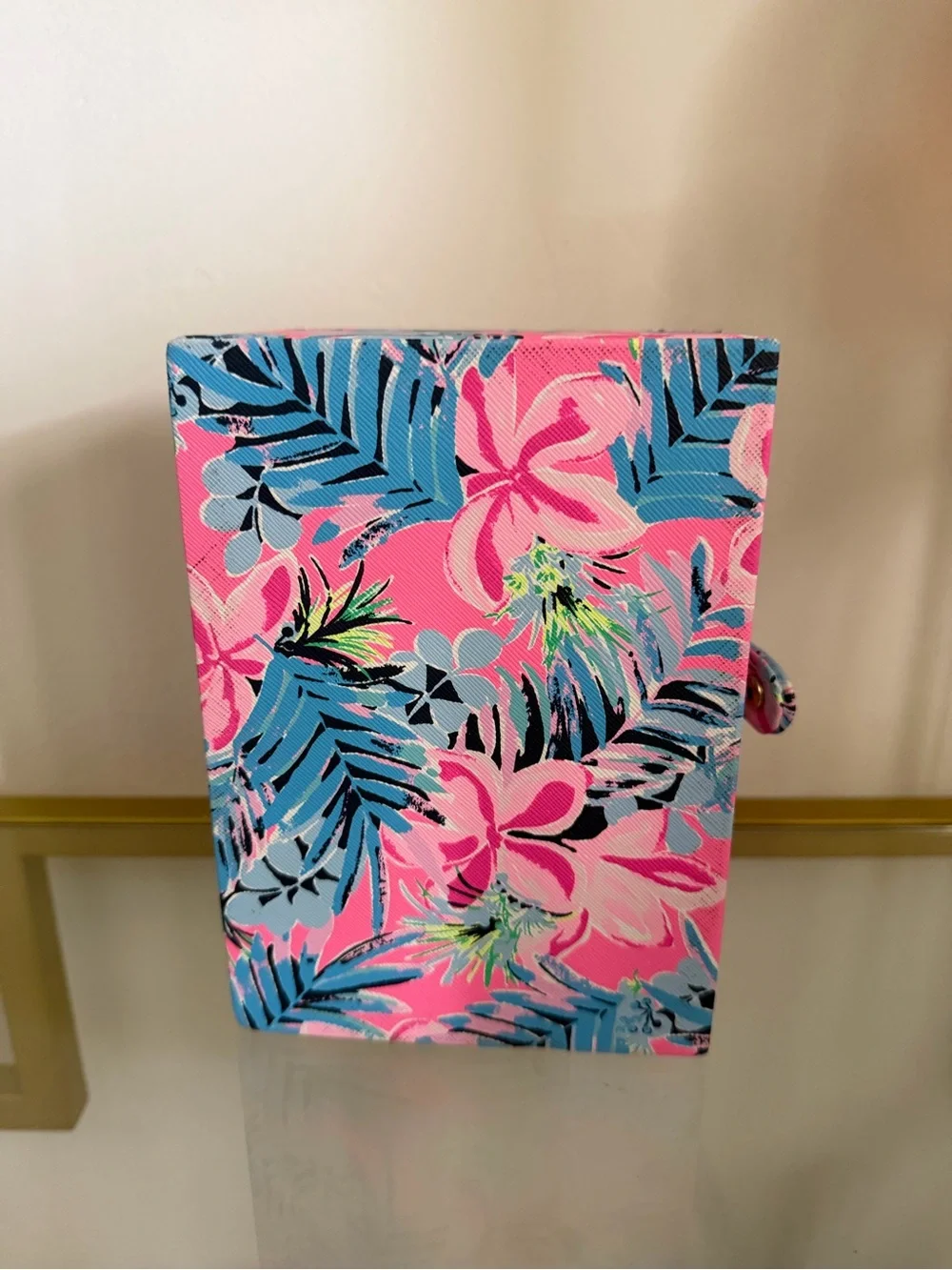 Lilly Pulitzer Cockatoo Pretty in Pink Jewelry Box